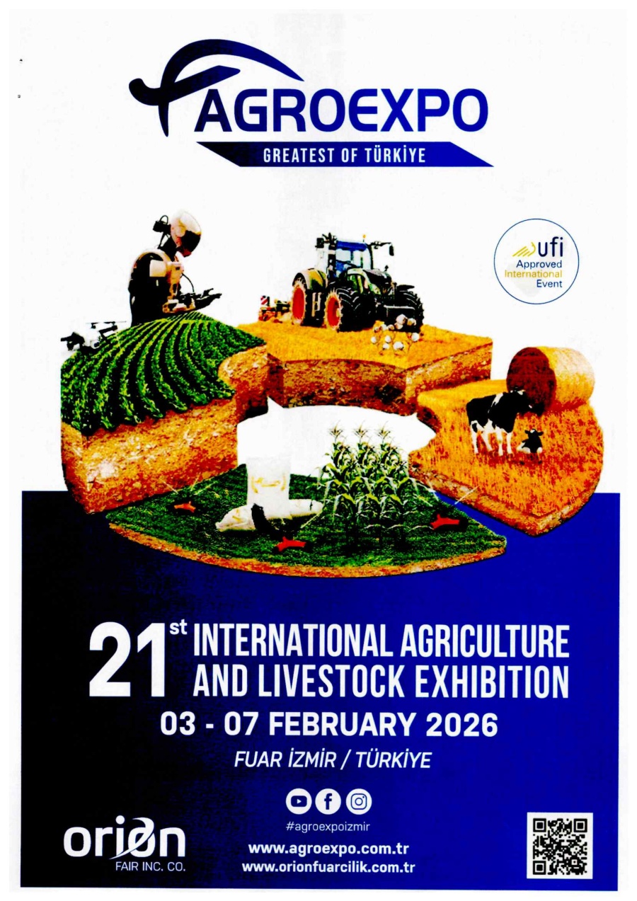 КРУПНЕЙШАЯ МЕЖДУНАРОДНАЯ ВЫСТАВКА ИННОВАЦИЙ В СЕЛЬСКОМ ХОЗЯЙСТВЕ ПРОЙДЕТ В ТУРЦИИ КРУПНЕЙШАЯ МЕЖДУНАРОДНАЯ ВЫСТАВКА ИННОВАЦИЙ В СЕЛЬСКОМ ХОЗЯЙСТВЕ ПРОЙДЕТ В ТУРЦИИ