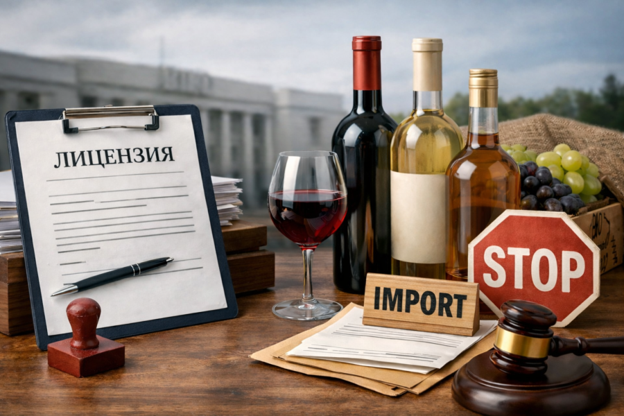 УКРАИНА МОЖЕТ ВВЕСТИ ЛИЦЕНЗИРОВАНИЕ ИМПОРТА МОЛДАВСКИХ ВИН И СПИРТА