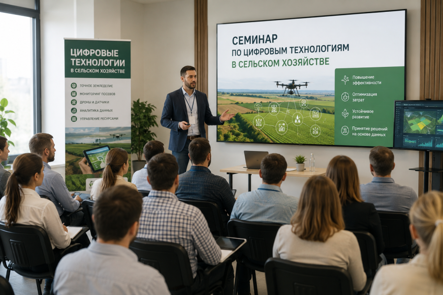 В ТОМАЕ ПРОЙДЕТ СЕМИНАР ПО ЦИФРОВЫМ ТЕХНОЛОГИЯМ В СЕЛЬСКОМ ХОЗЯЙСТВЕ