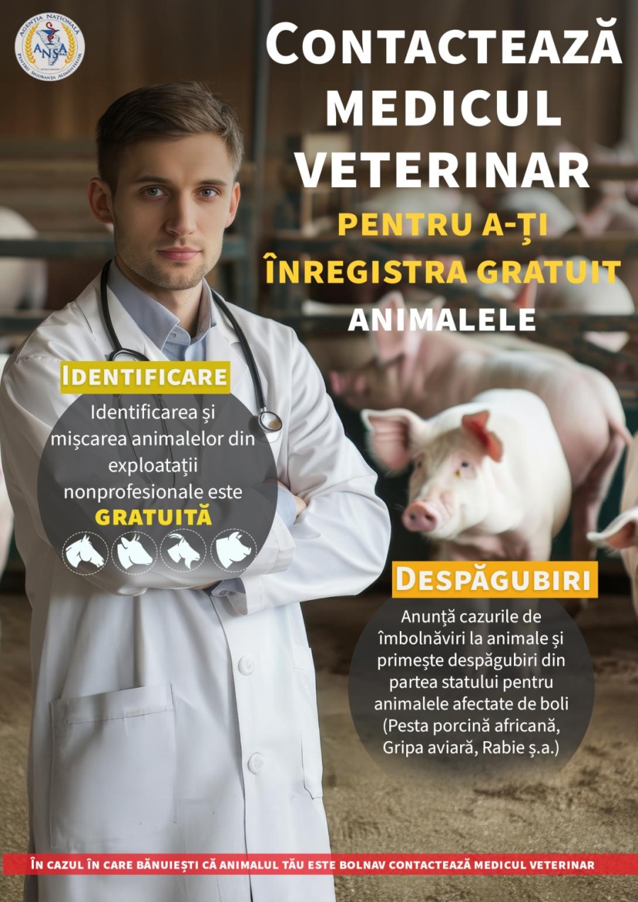 ВАЖНО: ANSA БУДЕТ БЕСПЛАТНО ПРЕДОСТАВЛЯТЬ ВЕТЕРИНАРНЫЕ СЕРТИФИКАТЫ ДЛЯ ПЕРЕМЕЩЕНИЯ ЖИВОТНЫХ ИЗ ЛИЧНЫХ ПОДСОБНЫХ ХОЗЯЙСТВ