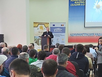 СЕМИНАР С ПЧЕЛОВОДАМИ ГАГАУЗИИ ПРОШЕЛ В МУН.ЧАДЫР-ЛУНГА